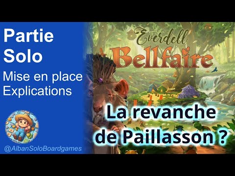 [FR] Everdell Bellfaire | Partie Solo explicatives complète | Extension | Mise en place