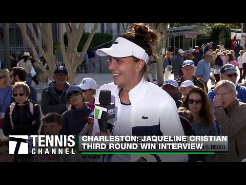 Jaqueline Cristian Earns Back-To-Back Top-20 Wins | Charleston Third Round