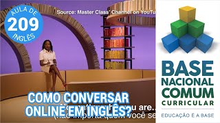 AULA DE INGLÊS  Produzir textos cotidianos email, mensagens, posts em inglês BNCC