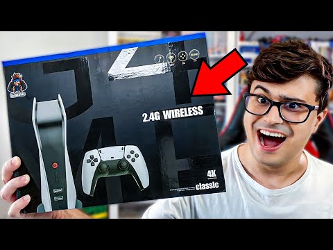 COMPREI outro PS5 na CHINA por R$250 (FUNCIONOU?)