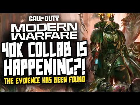 40K Call of Duty Collab is happening?! WTF