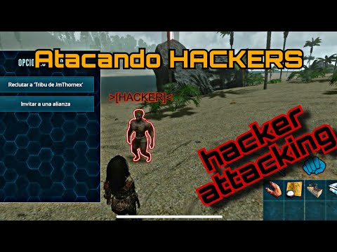 ARK ATACANDO HACKER | hacker attacking | VENGANZA | ARK MOBILE
