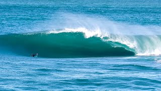 SOLO PADDLE OUT TO SHARK ISLAND DIDNT GO TO WELL