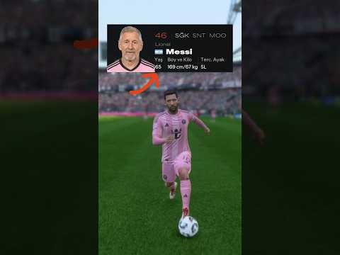 FC25 MESSİNİN EMEKLİ OLMASINA İZİN VERMEZSEK NE OLUR ? #fc25 #futbol #shorts