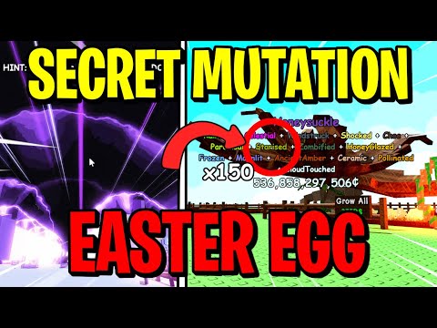 SECRET MUTATION EASTER EGG FOUND in GROW A GARDEN?! (Roblox)