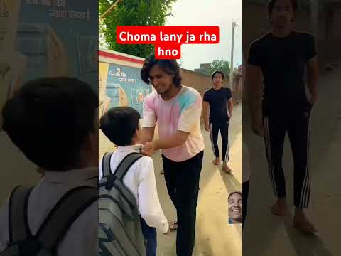 Chotu School Ja Raha hai 😂🤣 Aise batches kisi ko na mile #shorts #school