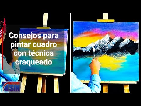 Consejos para pintar cuadro con técnica craqueado