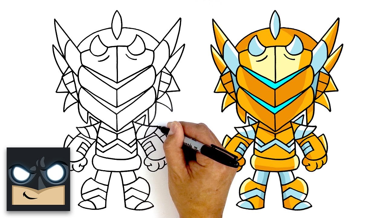 How To Draw Orion - Brawlhalla