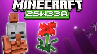 Minecraft Snapshot 25w33a : Flash End et Nouveau Easter Egg !
