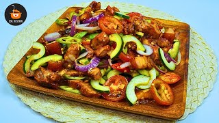 Ensaladang Liempo | Pork Cucumber Salad | Pinoy Ulam Ideas