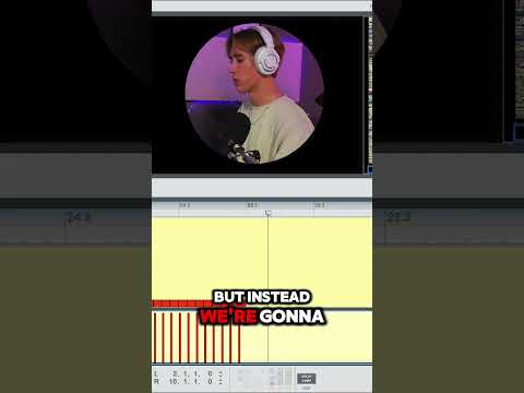 How to create a Snare Buildup with Note Tool Velocity in Reason 13! #shorts