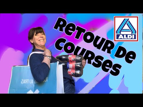 RETOUR DE COURSES 🛒 ALDI