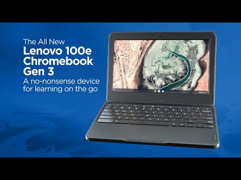 Lenovo 100e Chromebook Gen 3 Product Tour