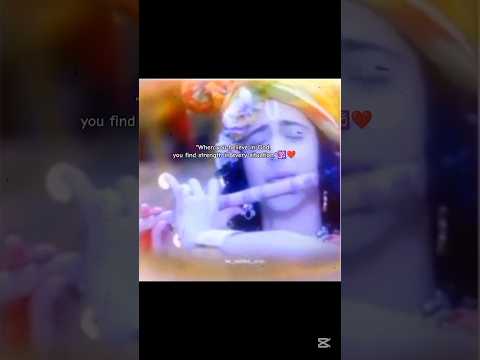 When you believe in god🥺❤️|Shree Krishna|#shoetsvideo