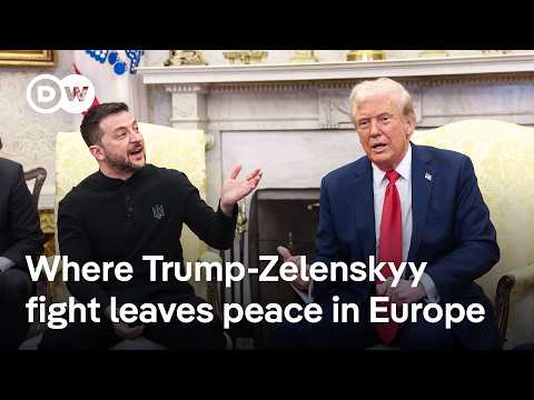Trump-Zelenskyy altercation: Trump accuses Zelenskyy of gambling with WW3 | DW News