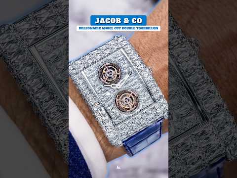 NOVO @JacobCoofficial ANGEL CUT DOUBLE TOURBILLON 🔥 US$ 3,4M de dólares 💰 #watches
