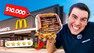 PEDI LO MAS CARO de todas LAS CADENAS DE COMIDA RAPIDA *GASTE MUCHO DINERO* 💵😱 | Luis Rios