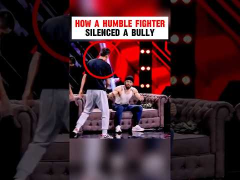 How a Humble Fighter Silenced a Bully#boxing #mma #ufc #sports
