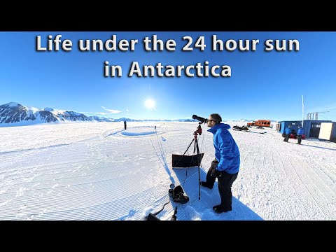 360° Timelapse of capturing the 24hr Antarctic sun