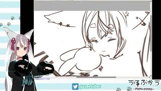 [LIVE] 【vtuber】お絵かき作業！【うるふがう】