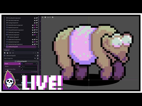 Making an Elephant Thing - Live Godot Game Development