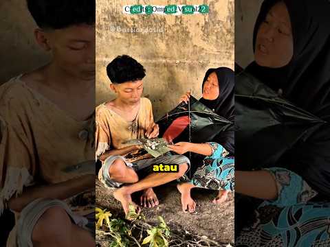 BIKIN LAYANGAN PAKAI NASI, MALAH KETEMU ANAK YANG BIKIN NANGIS!#shorts #comedy #funny