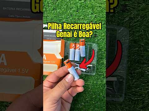 Será que as Pilhas recarregáveis Genai são boas? 🤨 Testei!