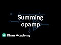 Understanding Summing Op-Amps