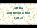 Cross Sections of 3D Shapes