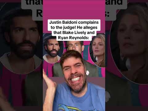 Justin Baldoni Complains To The Judge! He Alleges That Blake Lively And Ryan Reynolds: