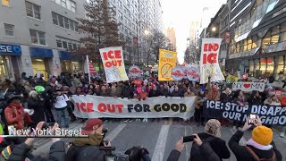 Standing Together: ICE Out Solidarity Rally and March in NYC January 23 2026