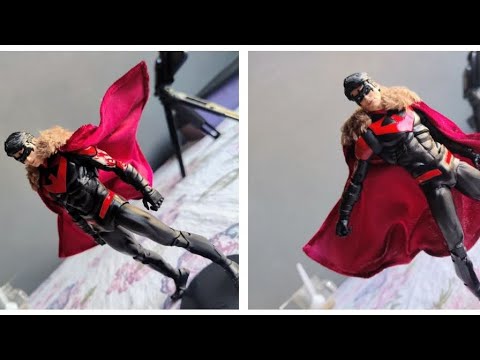 Capa de tecido Custom para action figure #custom #actionfigures #mcfarlanetoys #superheroes 