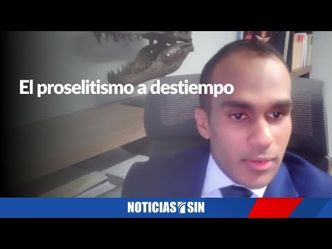 Entrevista a abogado Eduardo Núñez sobre proselitismo