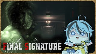【恐遊】神秘信件、廢墟旅館、一場賭上性命的殺戮遊戲『Final Signature』遊戲直播【迷子羽根/Vtuber】