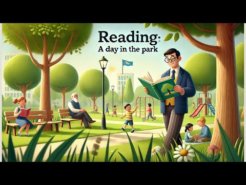 Un Jour au Parc 🌳 | Pratiquez votre Lecture en Anglais Facilement ! 🏞️