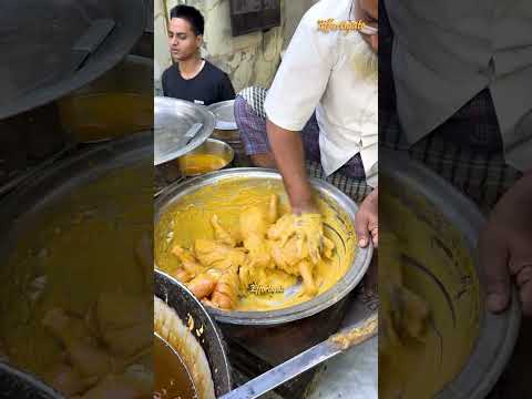 Muslim Bhai’s Massive Whole Chicken Fry #asmr
