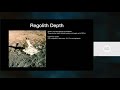 Lunar Regolith and Its Properties