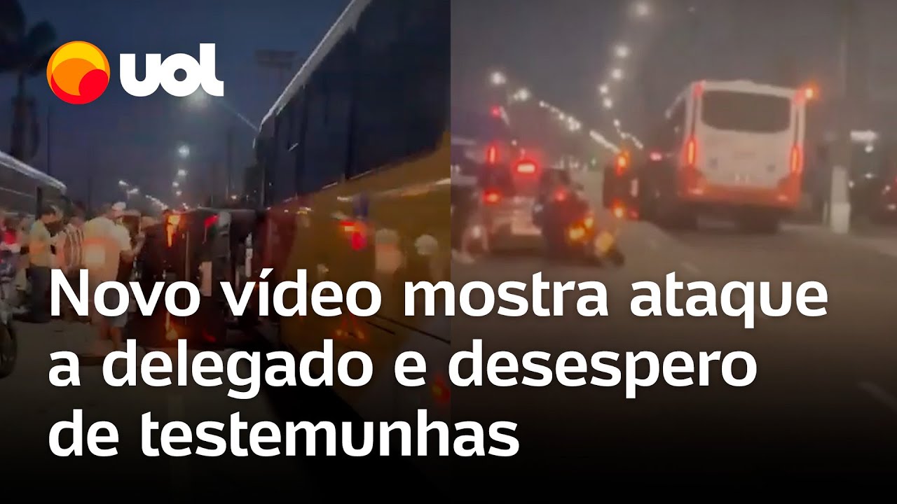 Delegado é morto em SP vídeos mostram sequência de tiros e desespero de testemunhas em Praia Grande