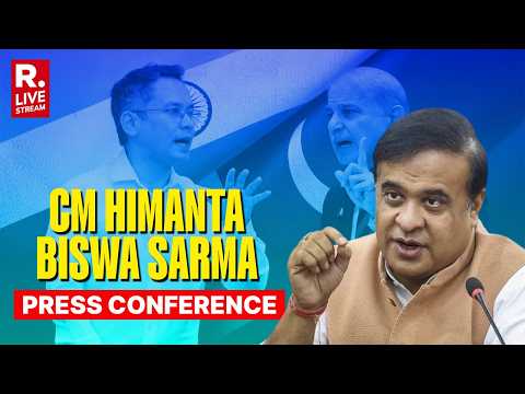 LIVE: Assam CM Himanta Biswa Sarma’s Big Revelation on Gaurav Gogoi and His Wife’s ‘Pakistan links’