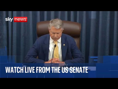 US Senate live as Republicans race to pass Trump's 'Big Beautiful Bill'