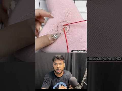 Repair Socks At Home 😱