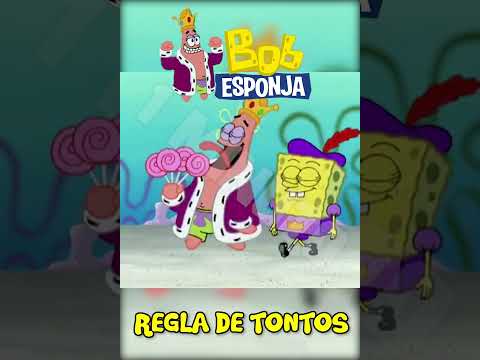 Patricio es Rey de Fondo de Bikini 😹👑|Bob Esponja #bobesponja #short #spongebob