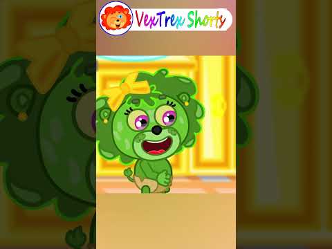 Lion Shorts - Baby Makes Leo Turn into a Zombie!!! - Cartoon for Kids
