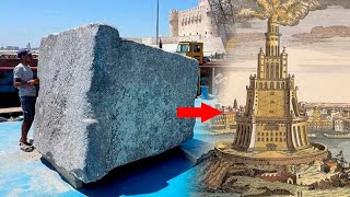 Hallan Inmensos Restos del Faro de Alejandría y una Puerta Colosal
