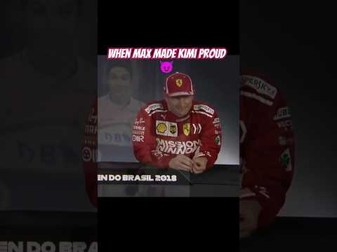 Moment Max Made Kimi Proud 😂😈 #shorts #f1 #maxverstappen