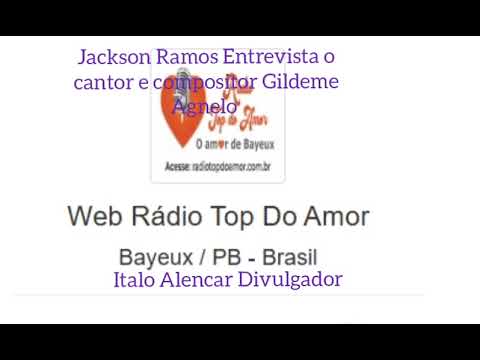 Jackson Ramos Entrevista O Cantor e compositor Gildeme Agnelo (Italo Alencar Divulgador)