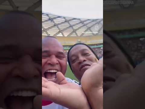 Aloísio chulapa e Ronaldinho, Cava a falta e a arvorezinha! kkkkkkkkkkkkk