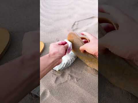 Mẹo Cất Giữ Đồ Khi Đi Tắm Biển #shortvideo