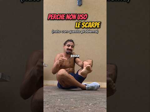 NON usare le SCARPE (stai scalzo, è meglio) #workout #fitness
