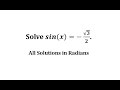 Solving Trigonometric Equations